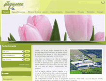 Tablet Screenshot of jardinspaquette.com